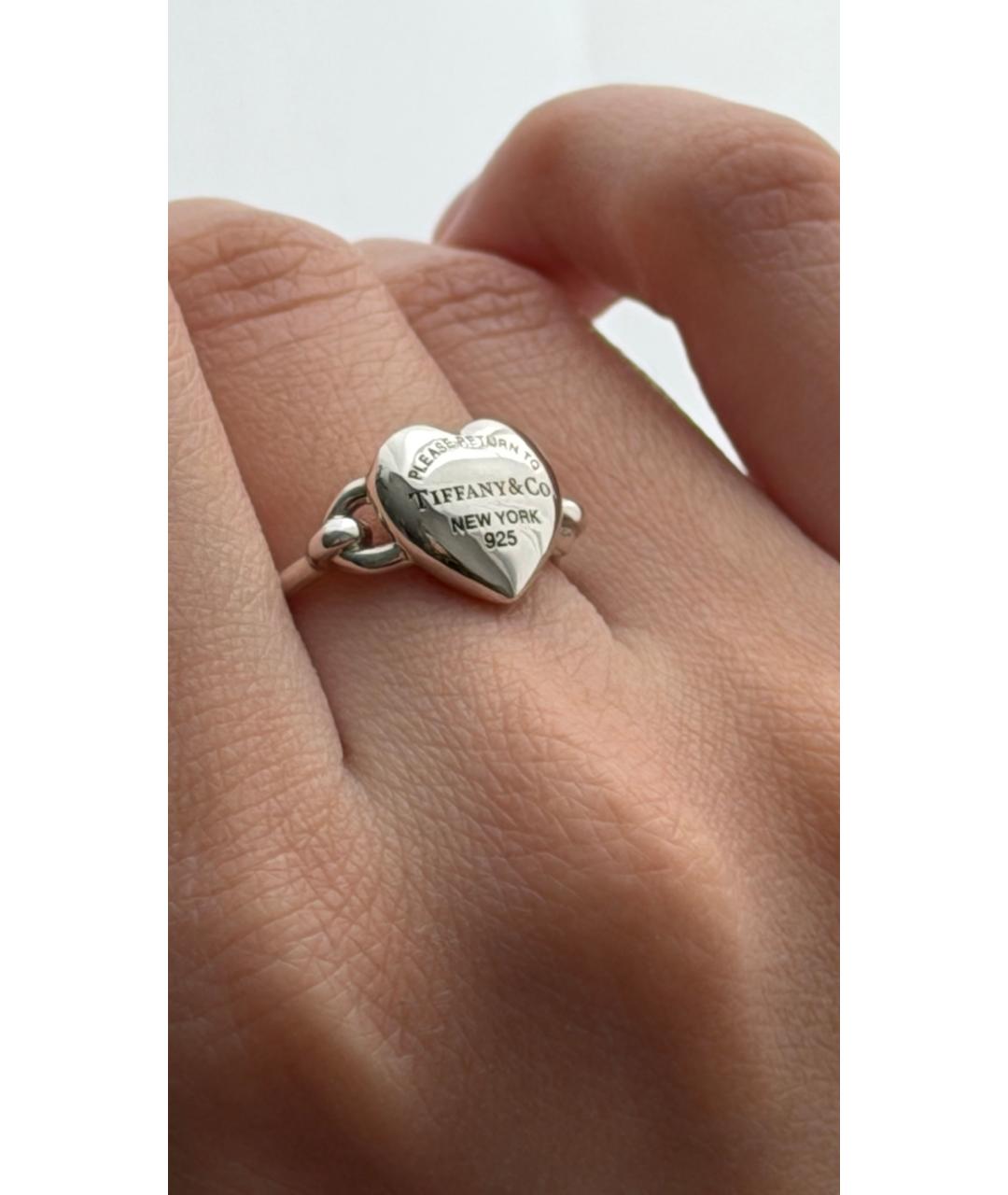 TIFFANY&CO Серебряное серебряное кольцо, фото 2