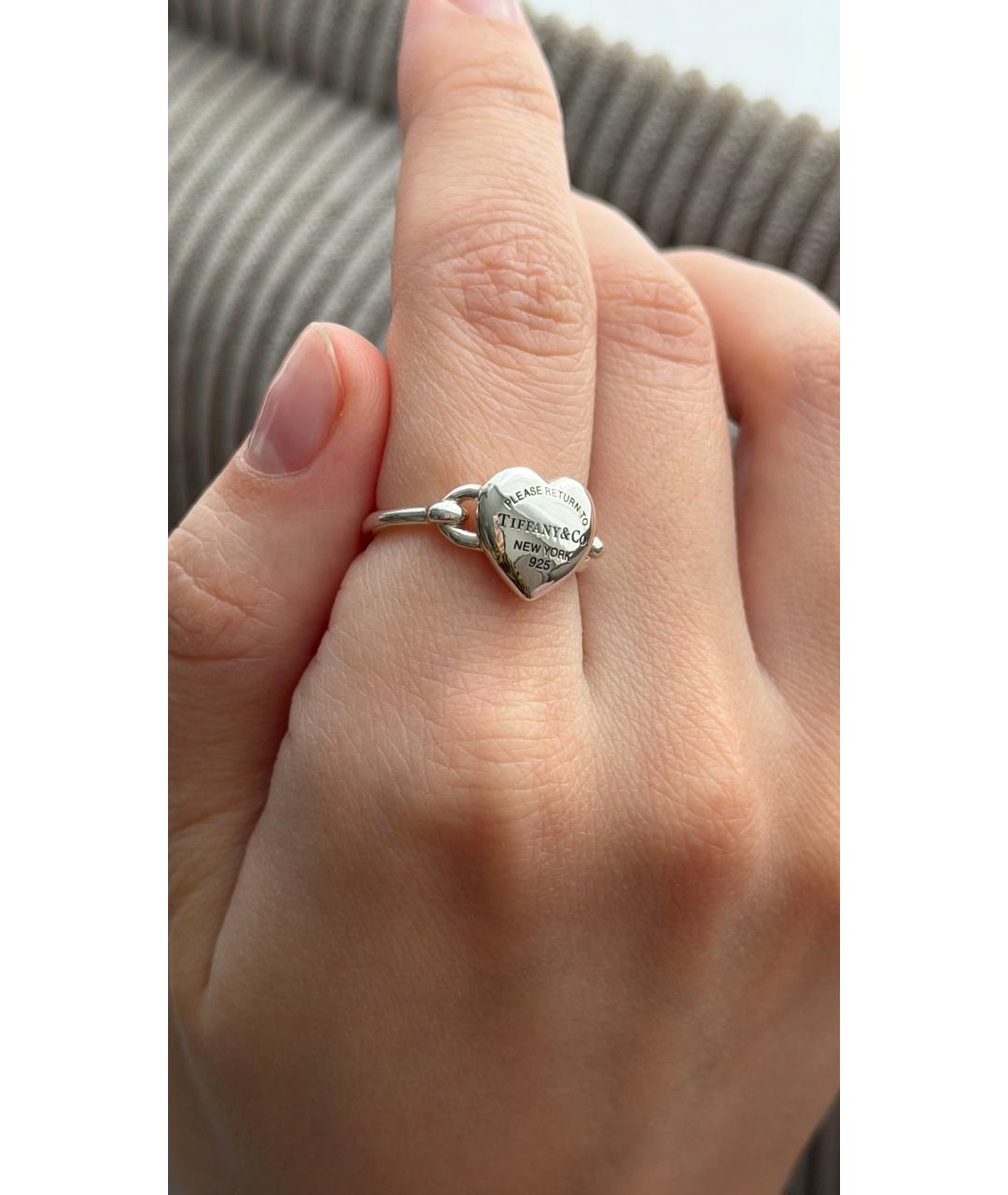 TIFFANY&CO Серебряное серебряное кольцо, фото 3