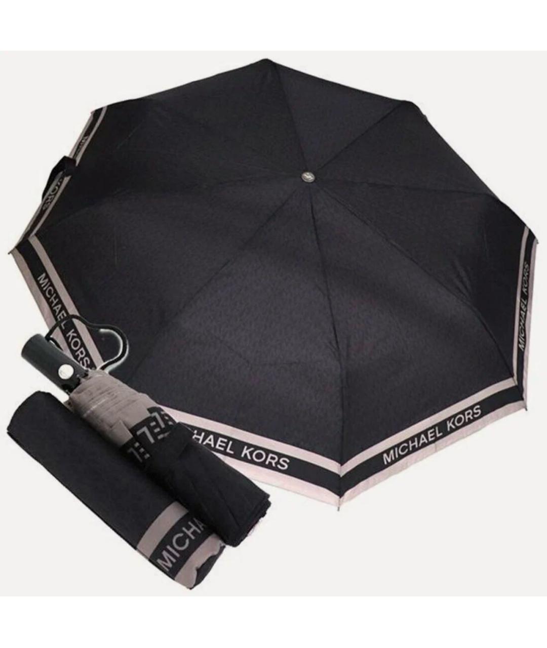 MICHAEL KORS Черный зонт, фото 4