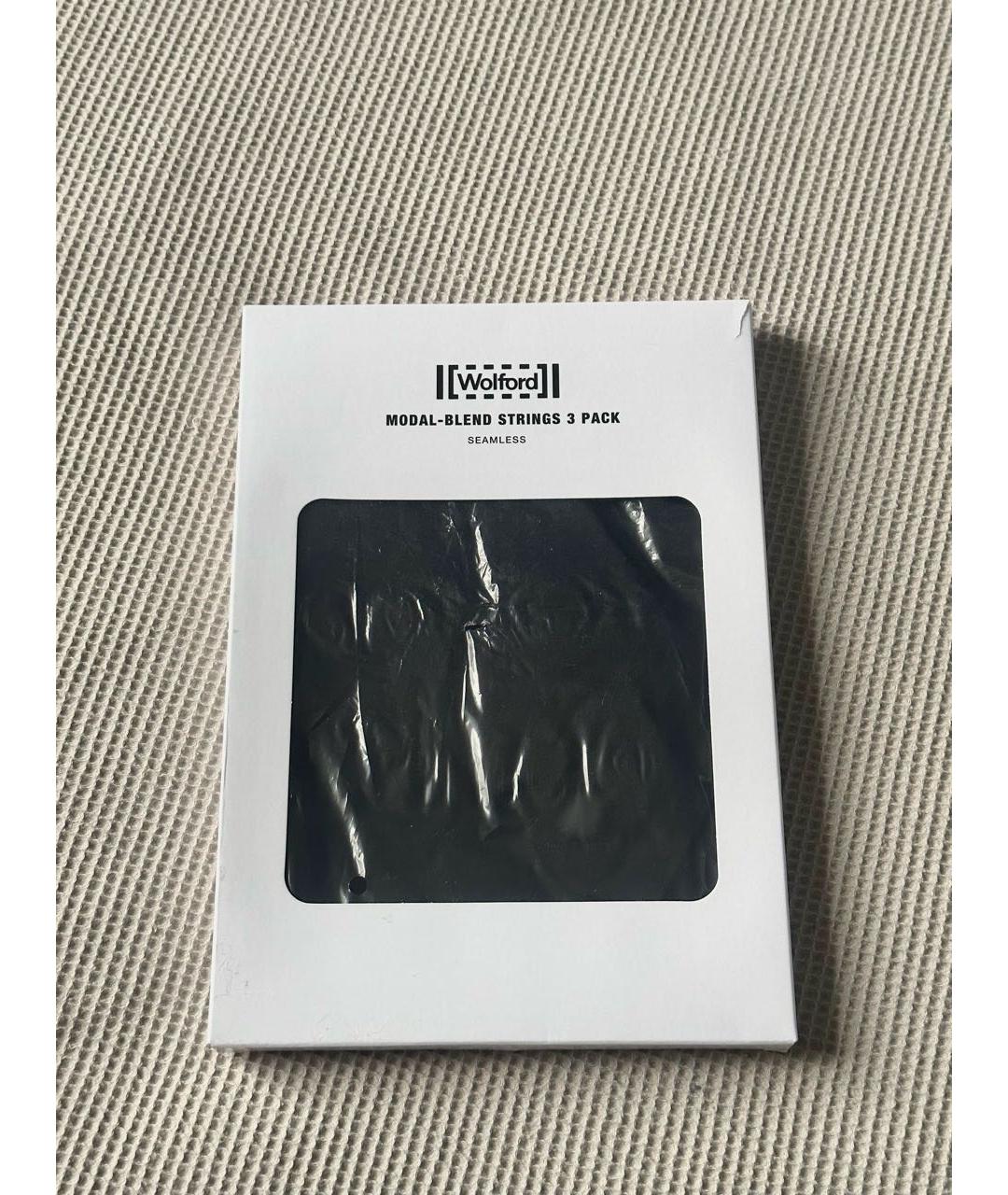 WOLFORD Черные трусы, фото 9