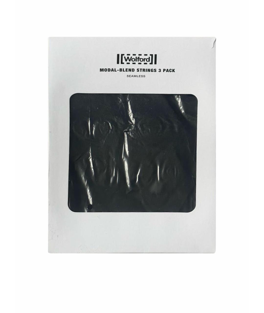 WOLFORD Черные трусы, фото 1