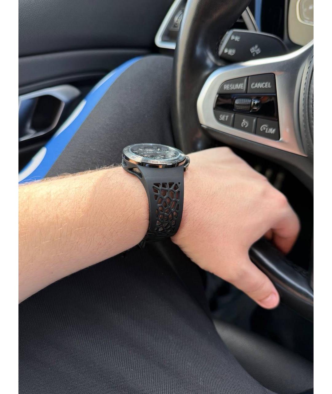 PLEIN SPORT Черные стальные часы, фото 6