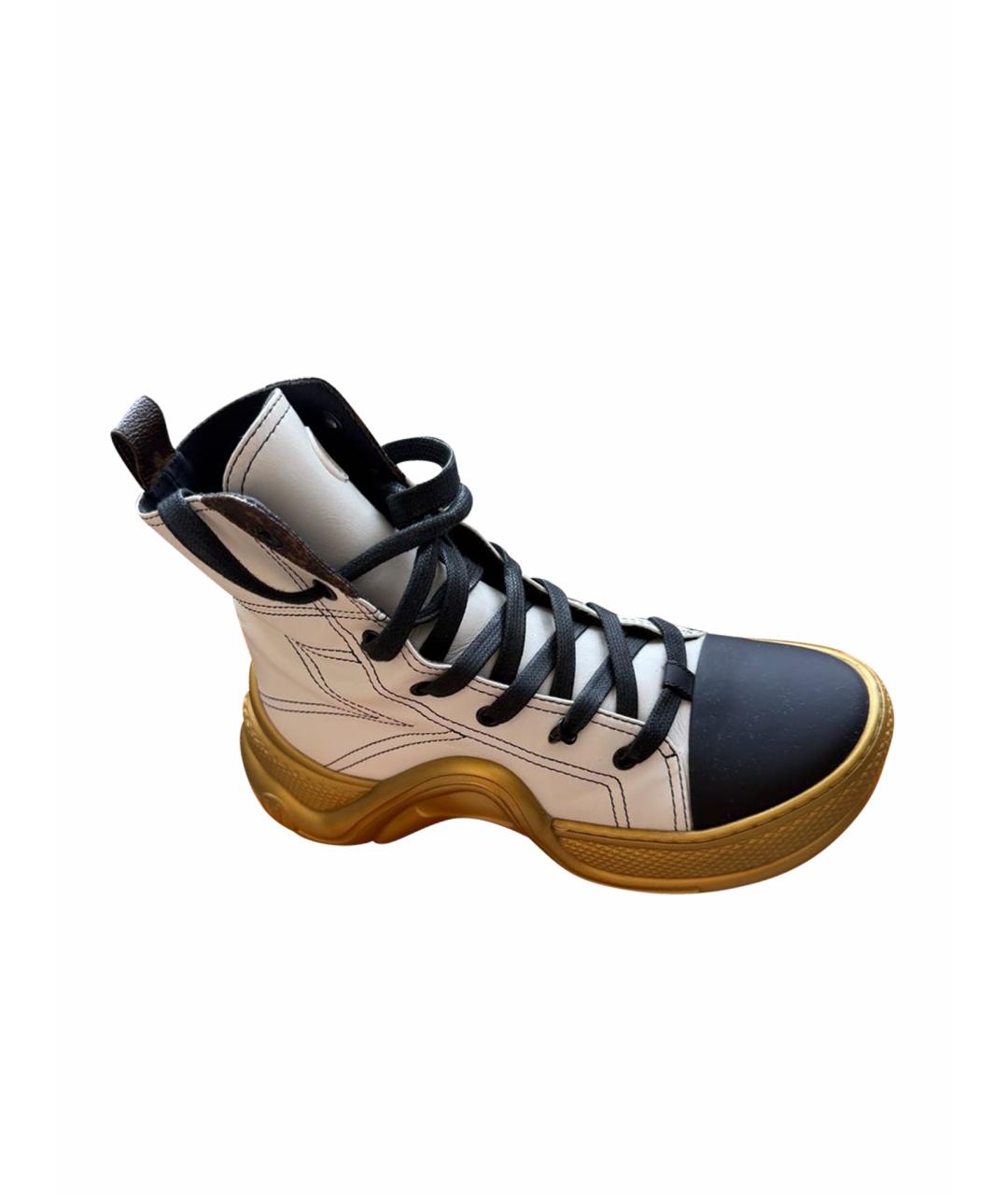 LOUIS VUITTON Мульти кожаные кроссовки, фото 1