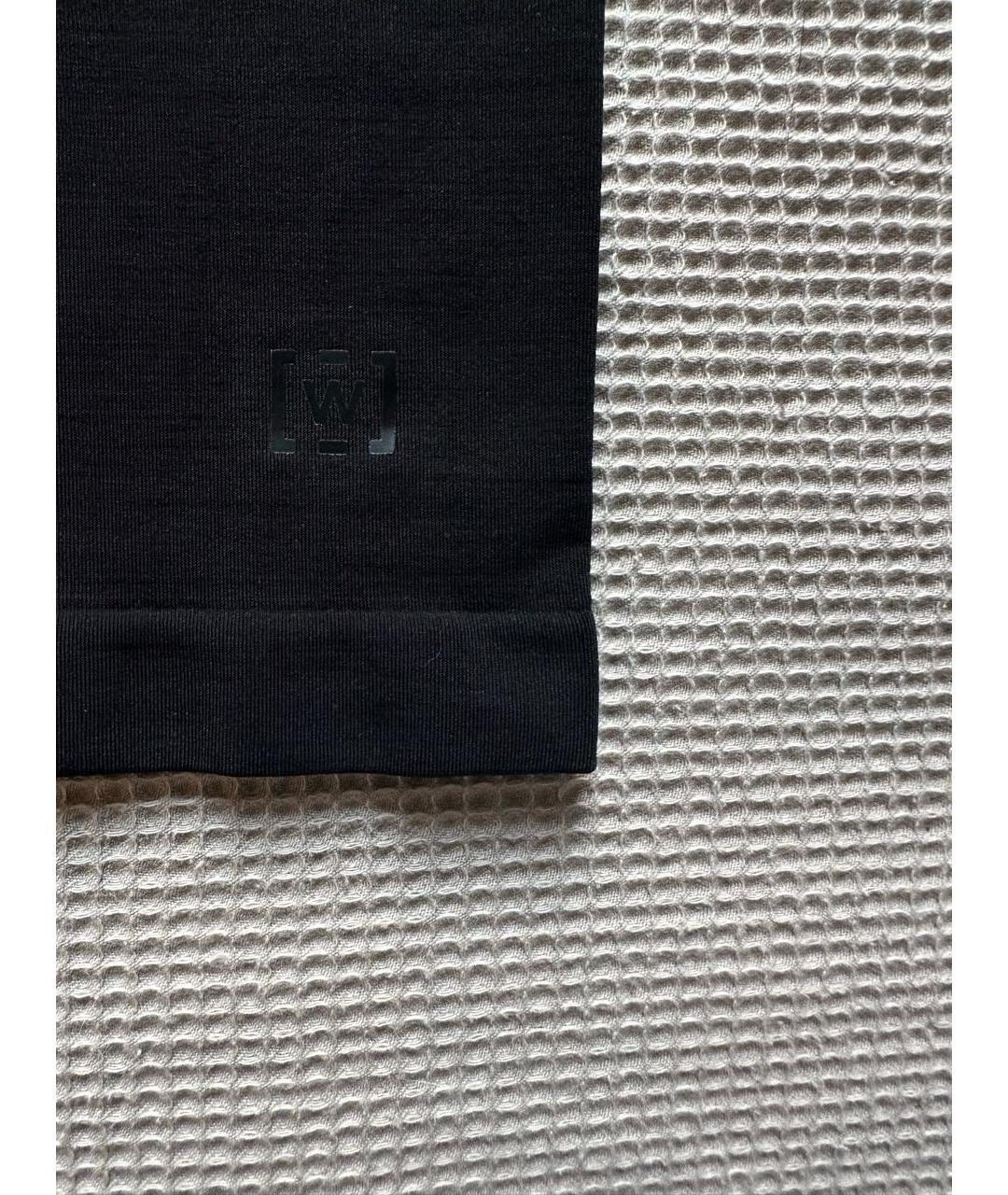 WOLFORD Черная полиамидовая майка, фото 4