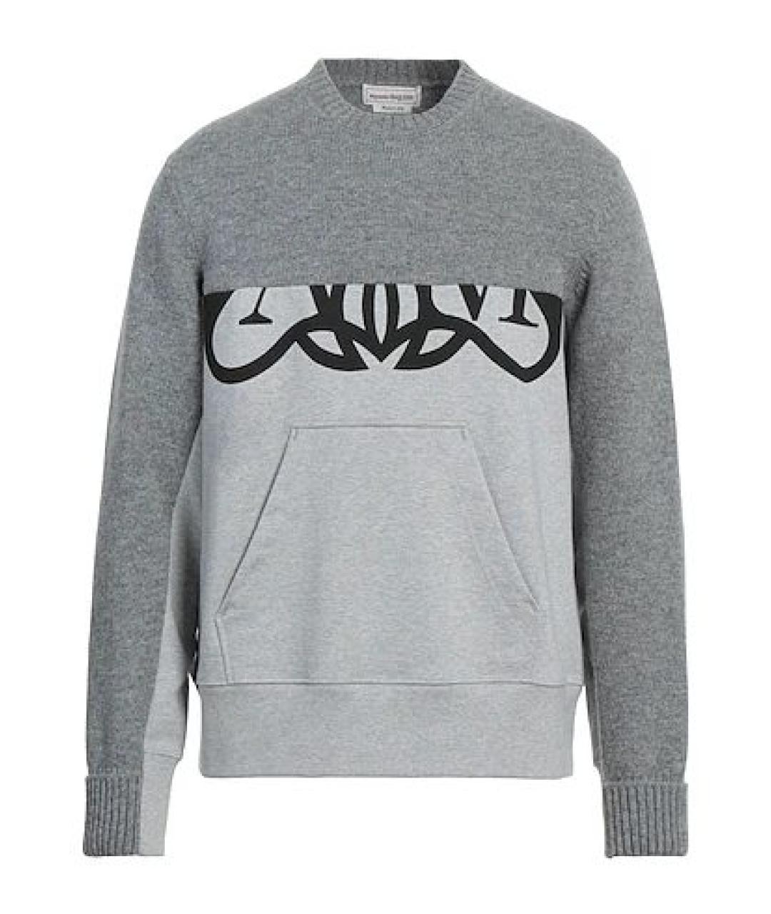 ALEXANDER MCQUEEN Серый джемпер / свитер, фото 1