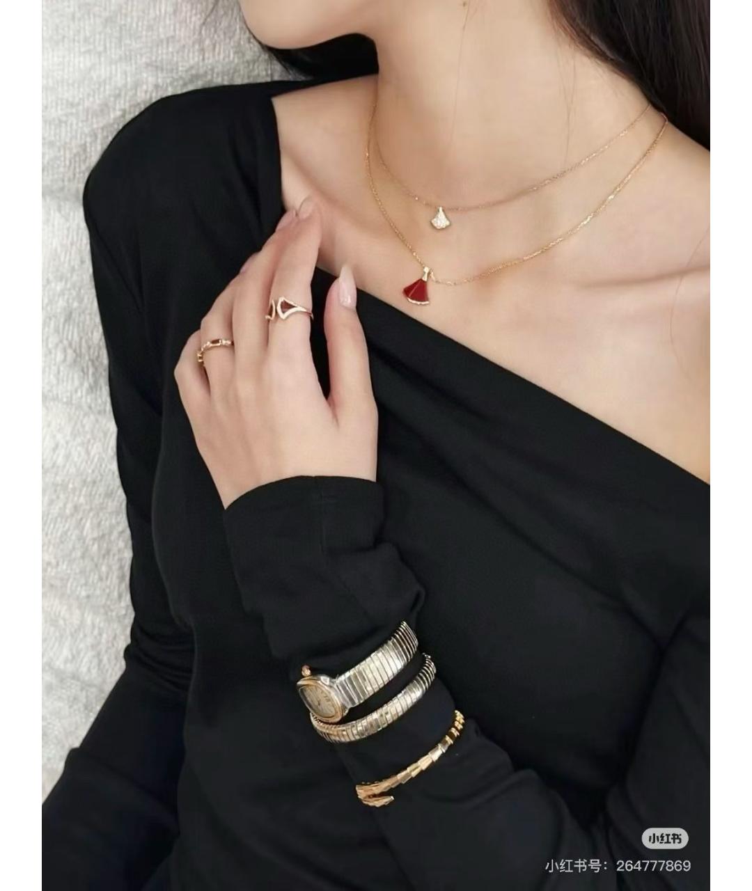 BVLGARI Золотая подвеска из розового золота, фото 6