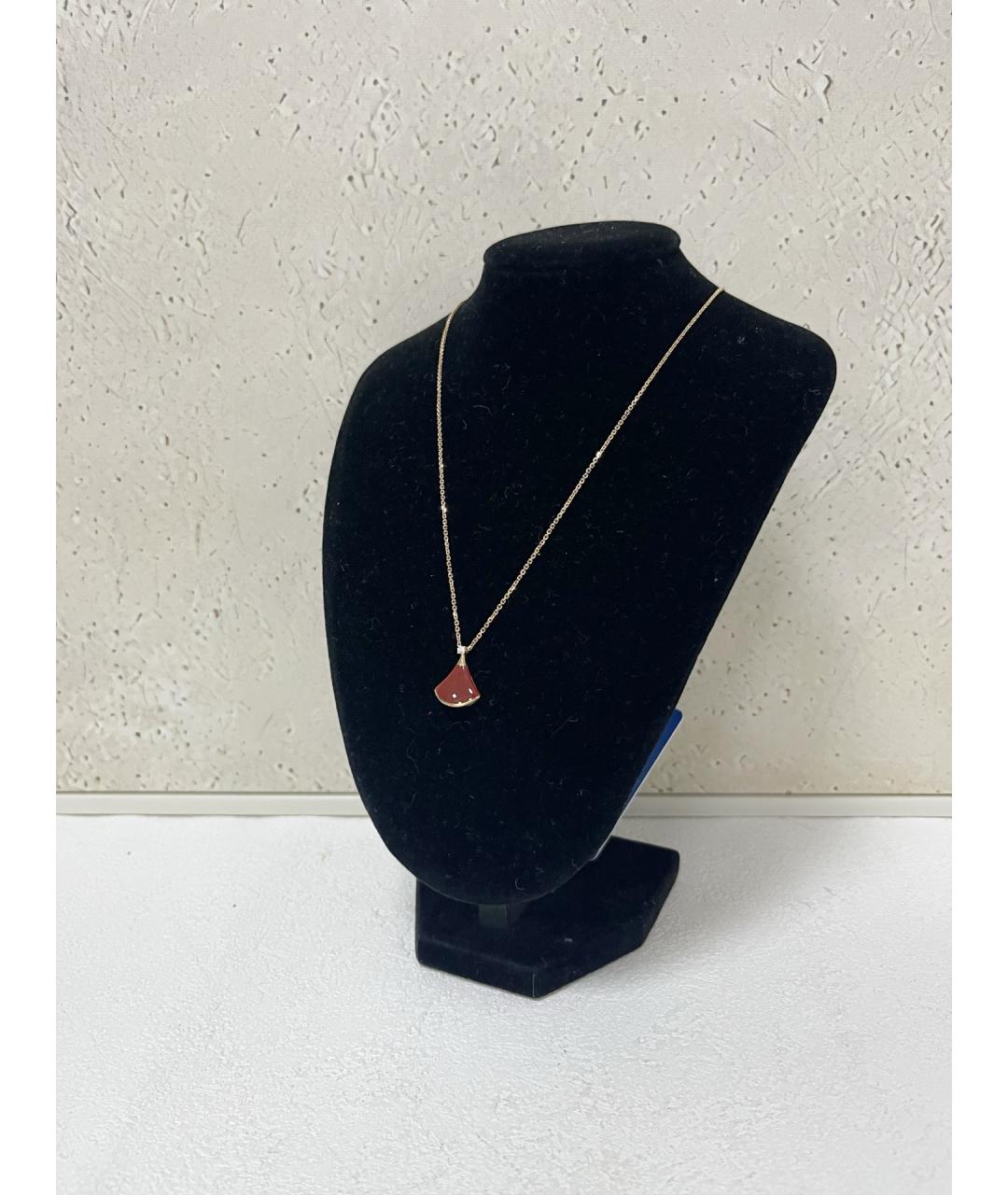 BVLGARI Золотая подвеска из розового золота, фото 4