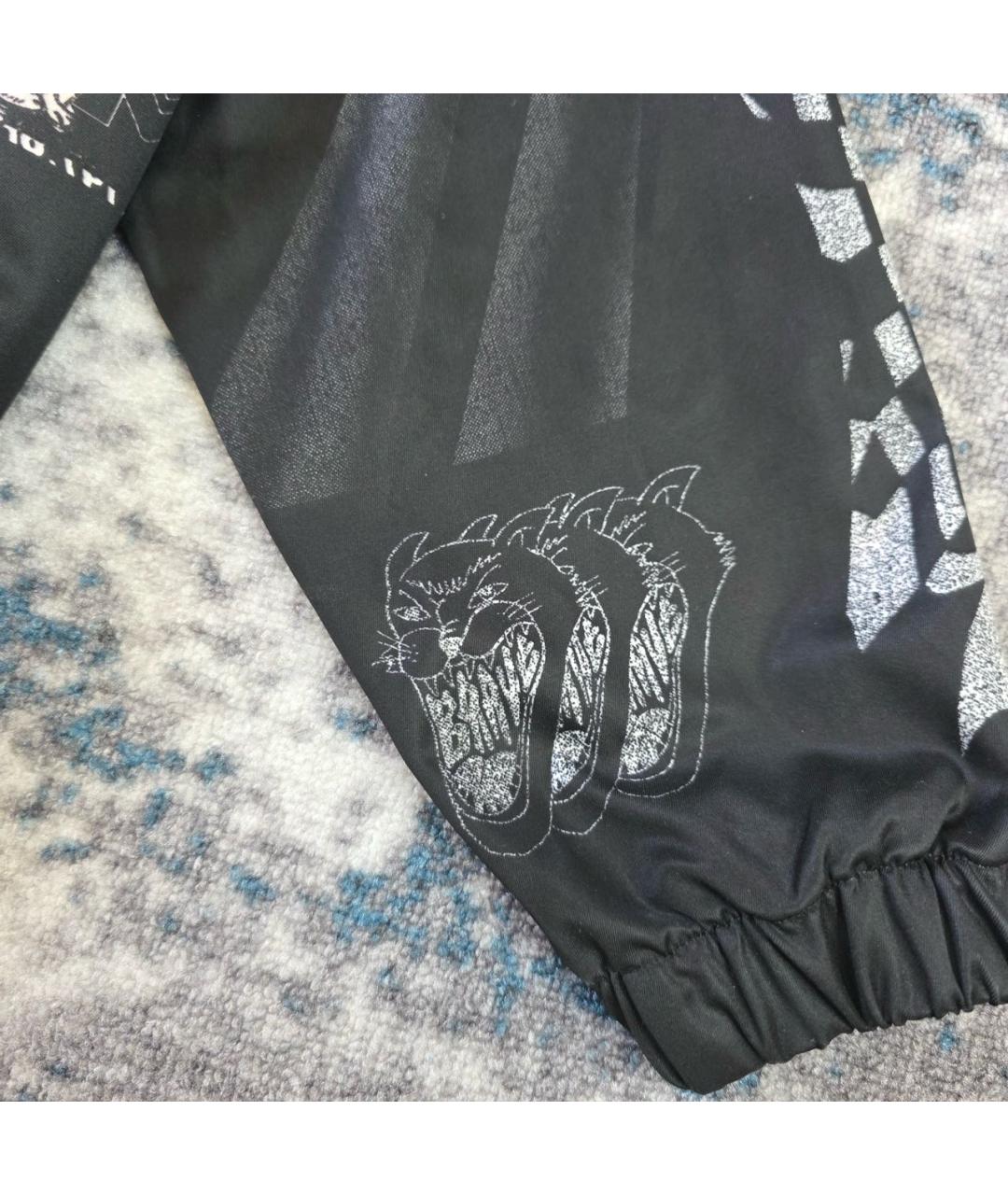 DIESEL Черная полиэстеровая куртка, фото 4