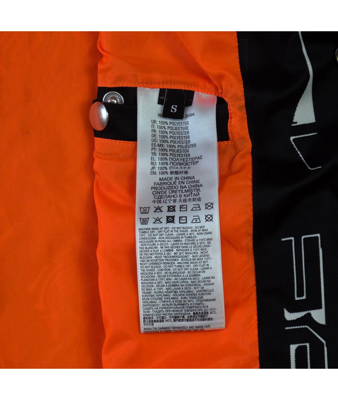 DIESEL Черная полиэстеровая куртка, фото 7