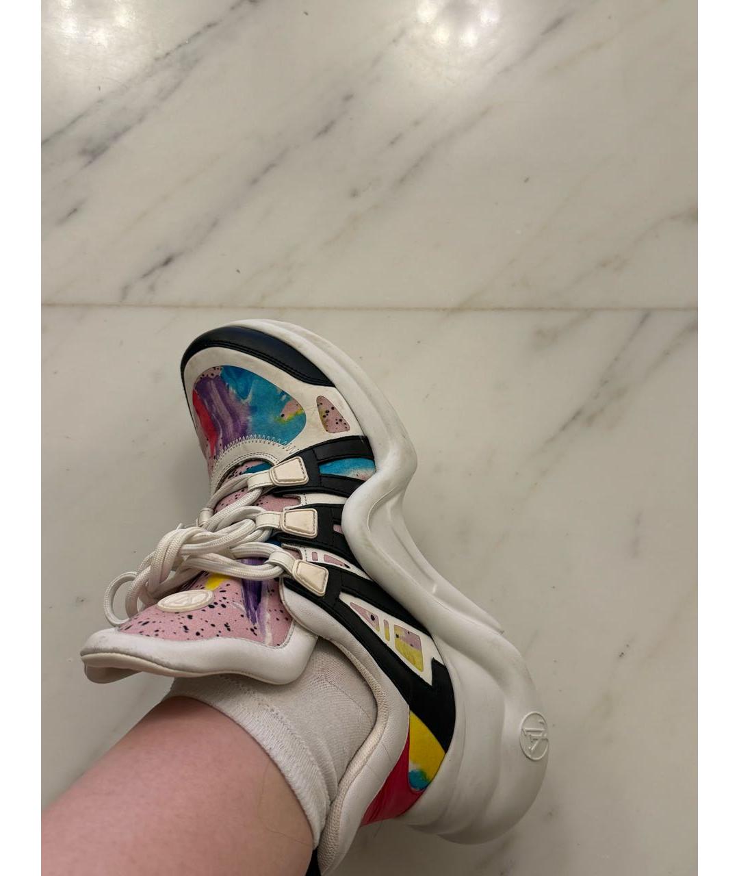 LOUIS VUITTON Мульти кроссовки, фото 4