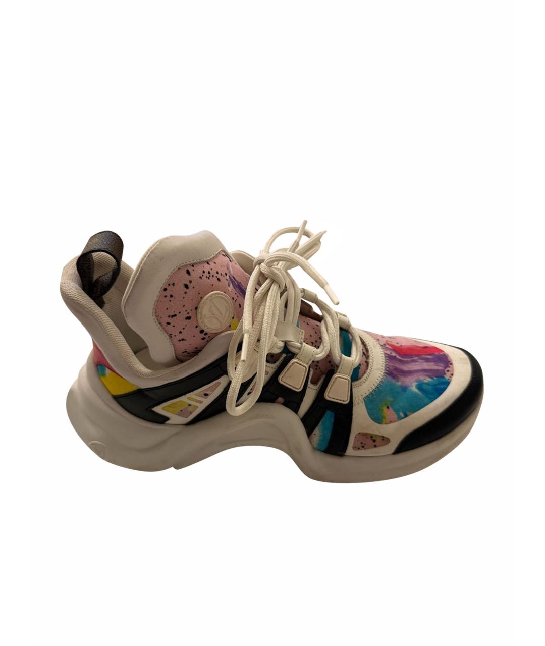 LOUIS VUITTON Мульти кроссовки, фото 5