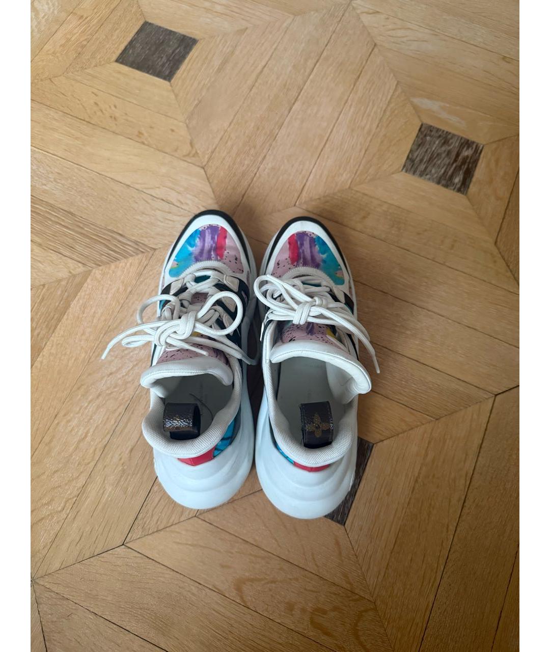LOUIS VUITTON Мульти кроссовки, фото 3