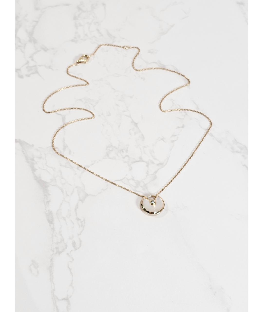 CARTIER Золотое колье из желтого золота, фото 2