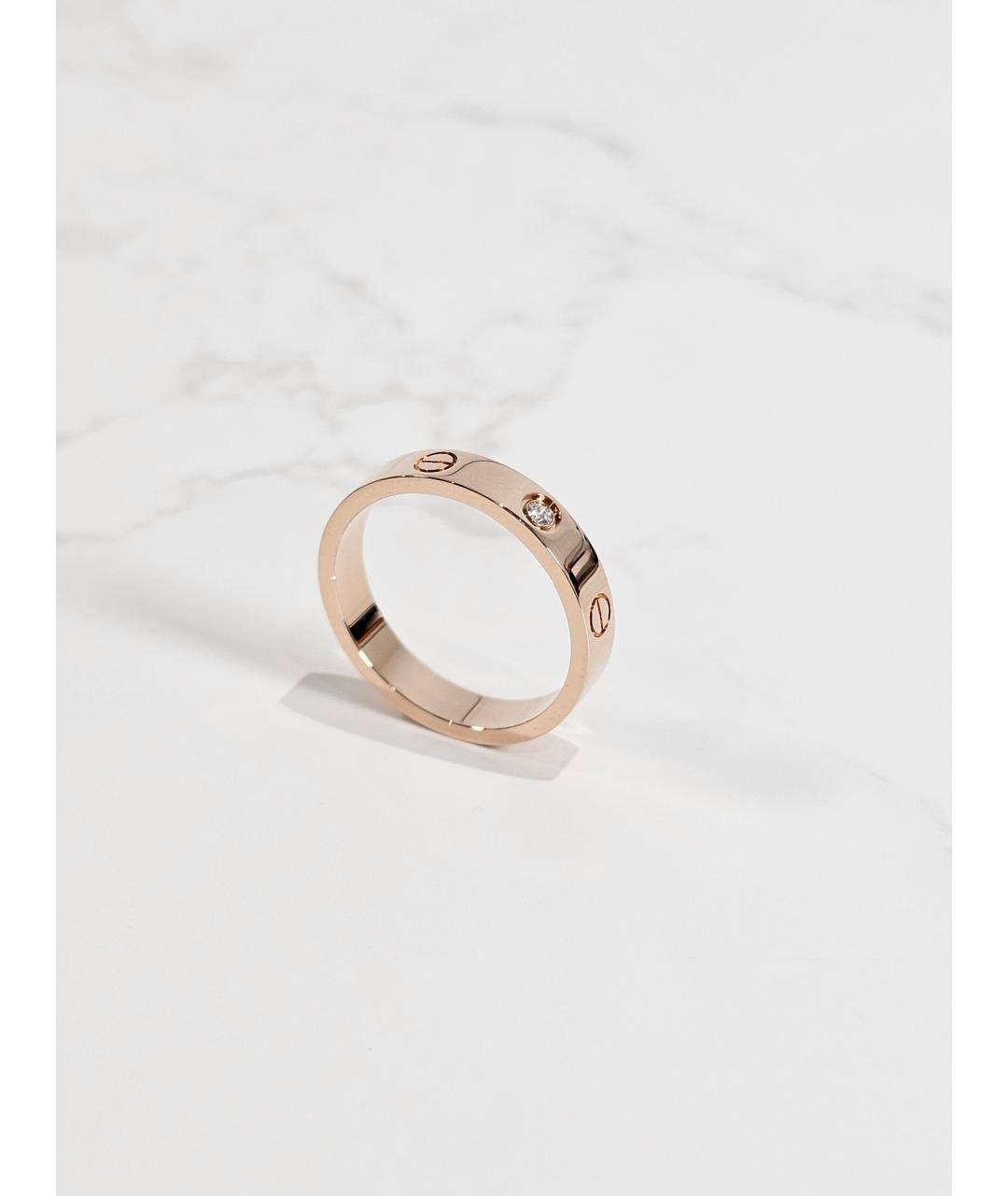 CARTIER Золотое кольцо из розового золота, фото 2