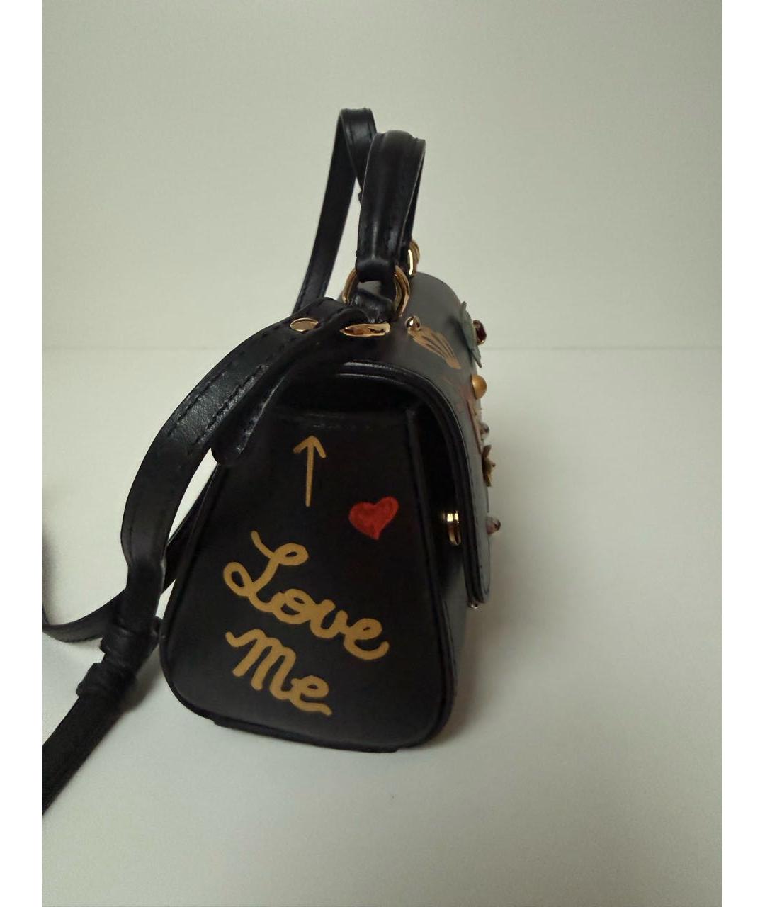 DOLCE & GABBANA KIDS Черная сумка, фото 4