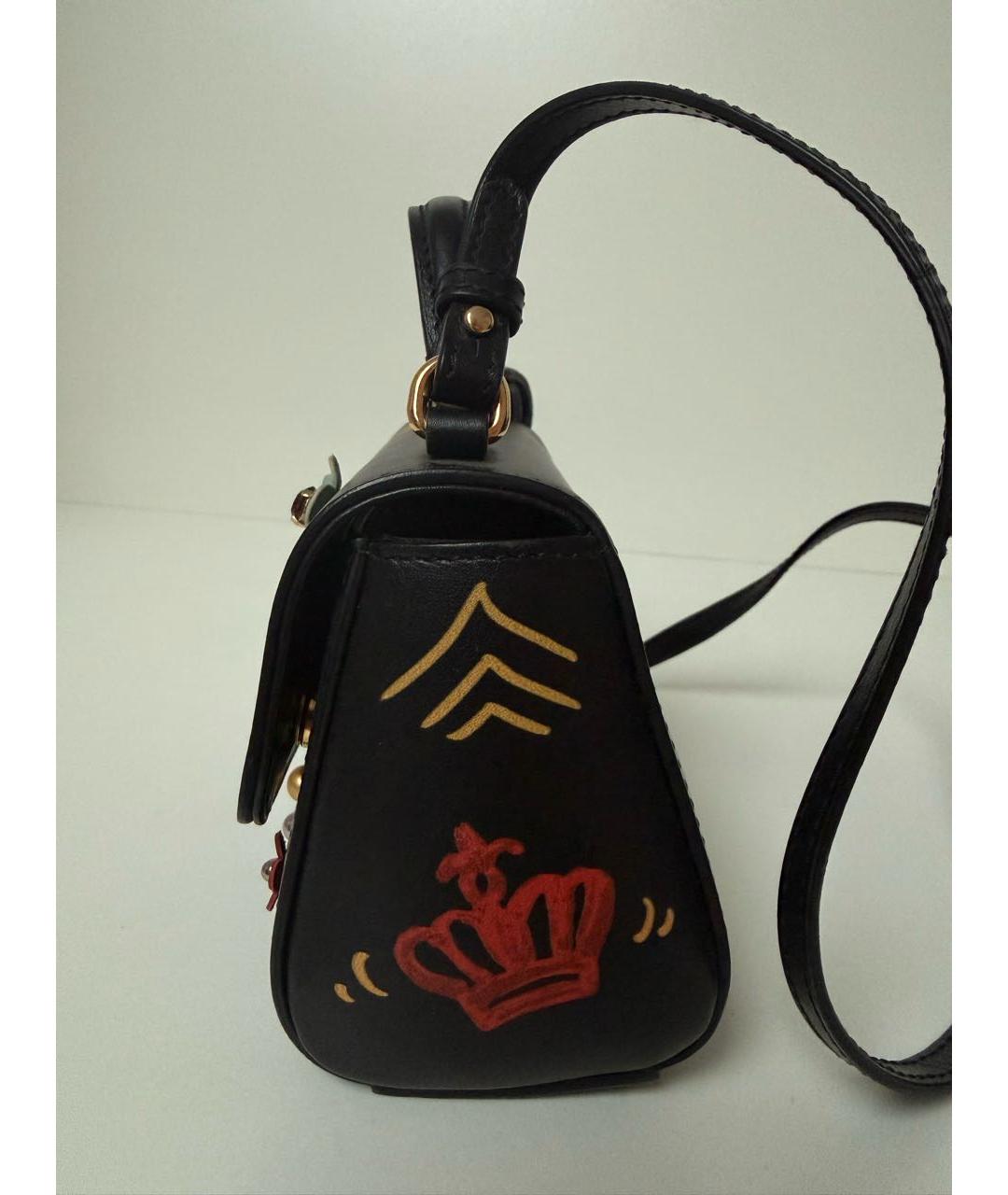 DOLCE & GABBANA KIDS Черная сумка, фото 3