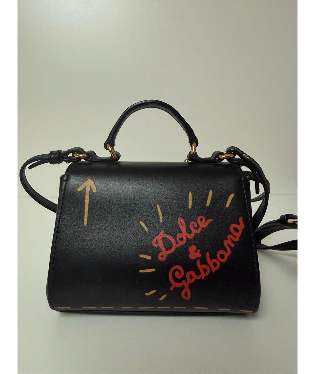 DOLCE & GABBANA KIDS Черная сумка, фото 2