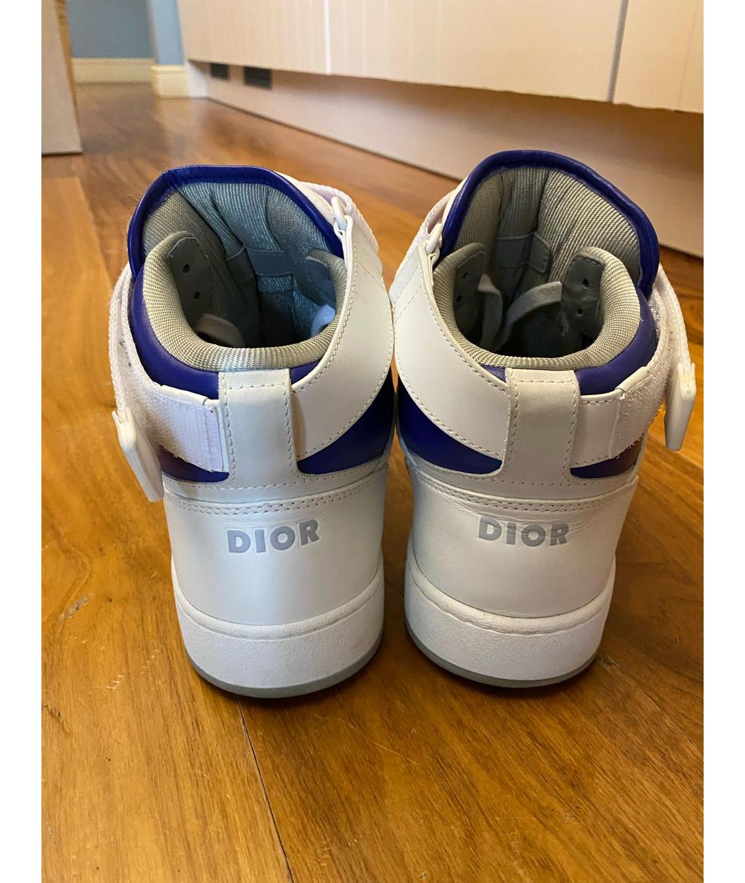 CHRISTIAN DIOR Белые низкие кроссовки / кеды, фото 3