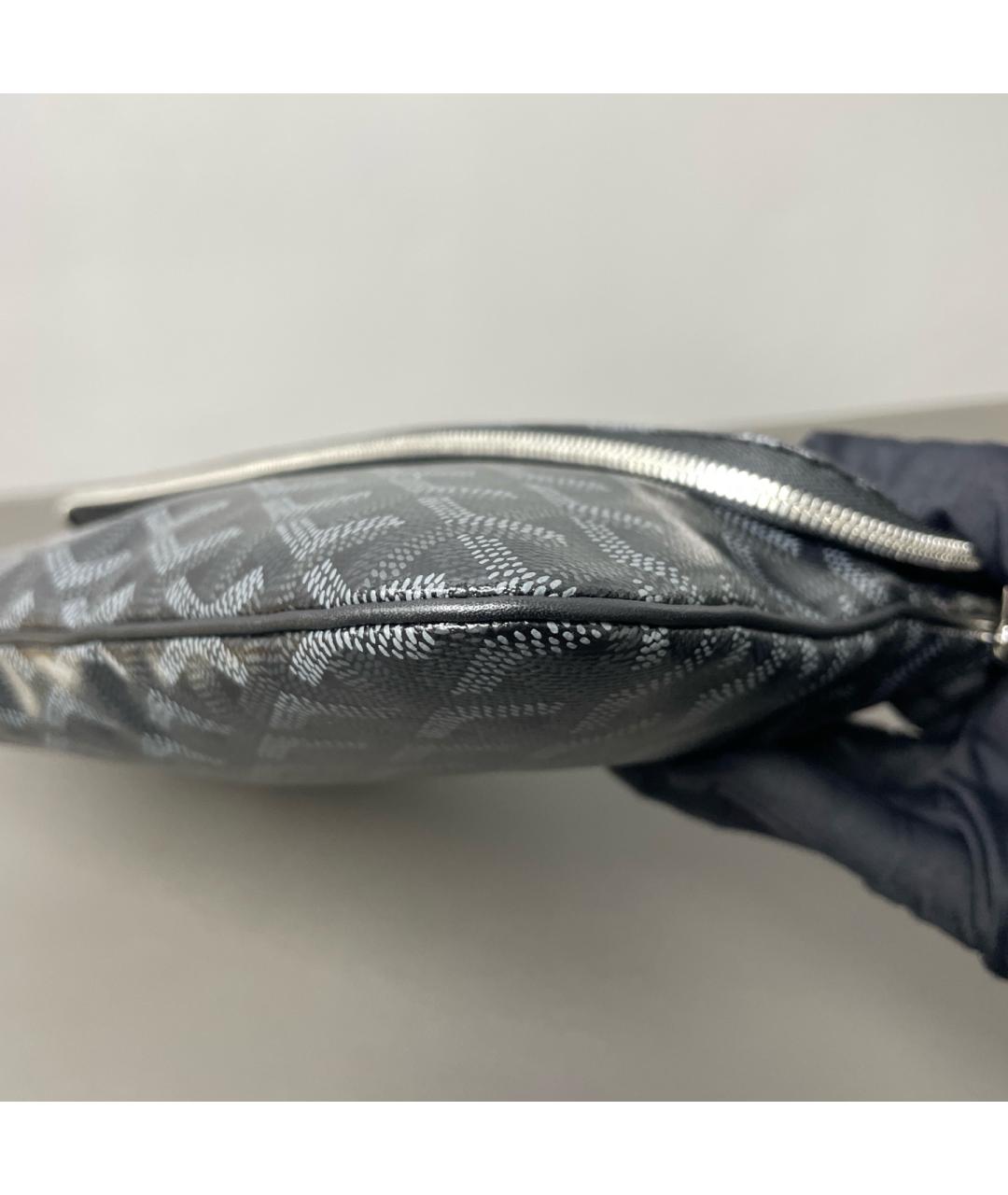 GOYARD Черная сумка с короткими ручками, фото 6