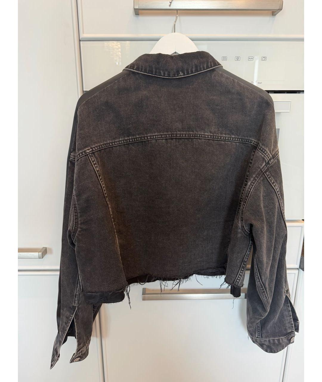 MIU MIU Антрацитовая куртка, фото 2