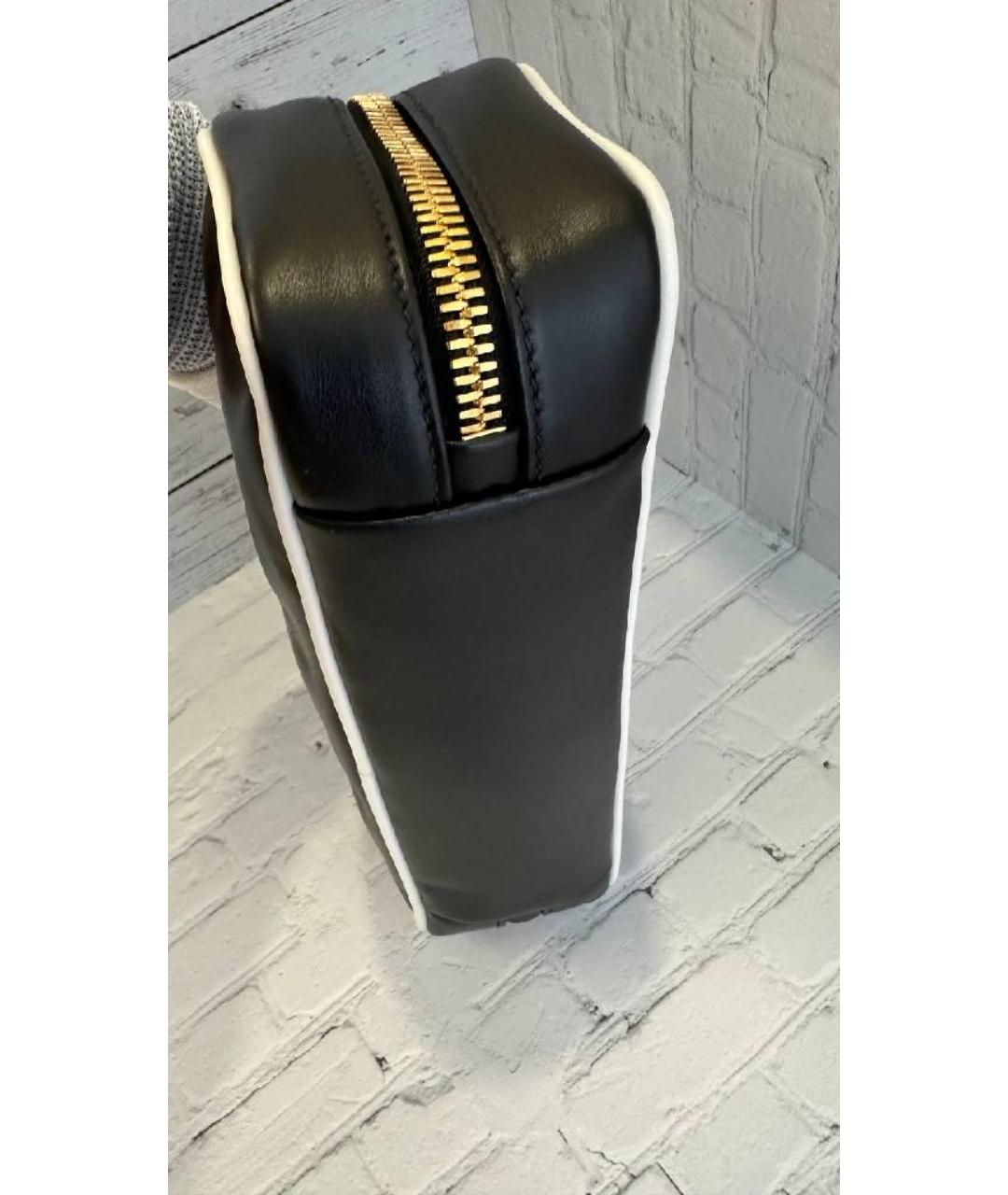 MIU MIU Черная кожаная сумка с короткими ручками, фото 7