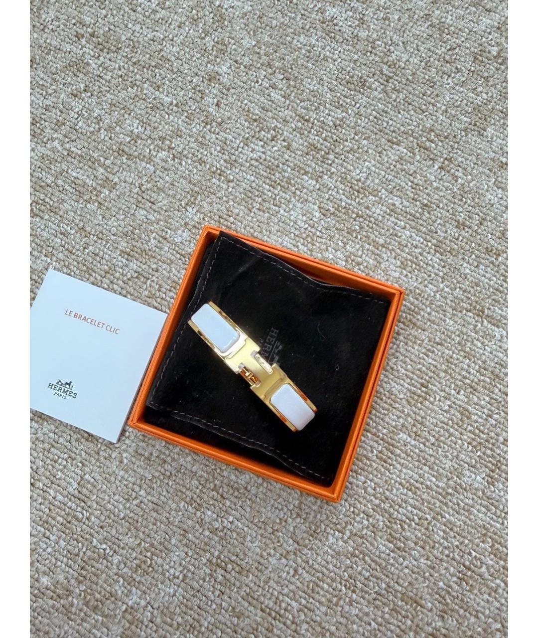 HERMES Золотой браслет, фото 3