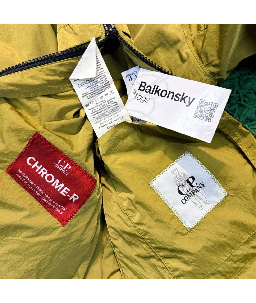 CP COMPANY Желтый полиэстеровый комбинезон, фото 4