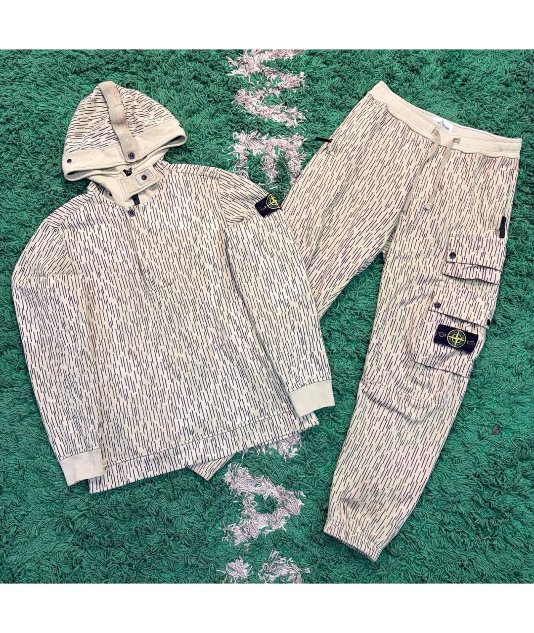 STONE ISLAND Бежевый повседневный костюм, фото 9