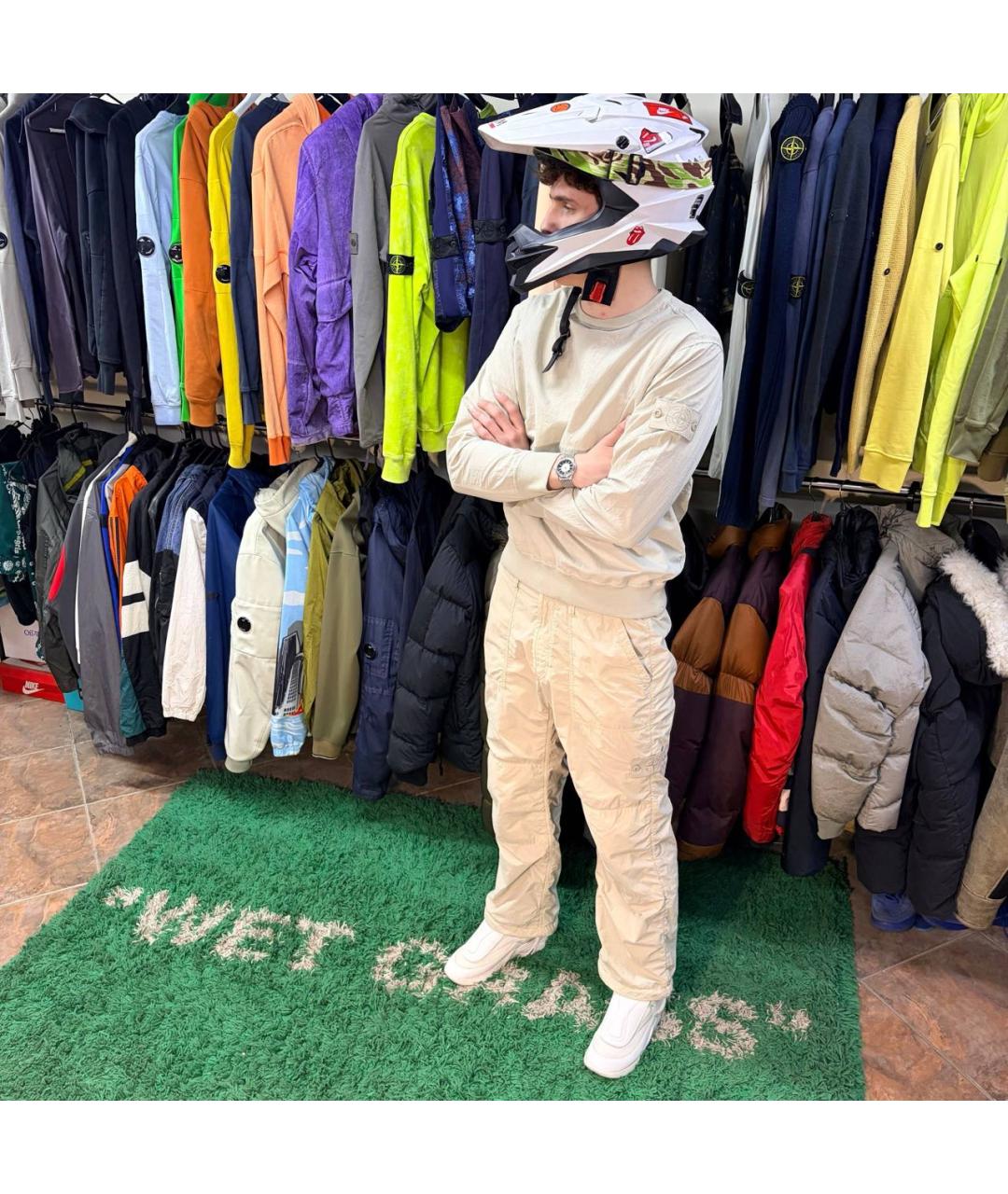 STONE ISLAND Бежевый повседневный костюм, фото 8