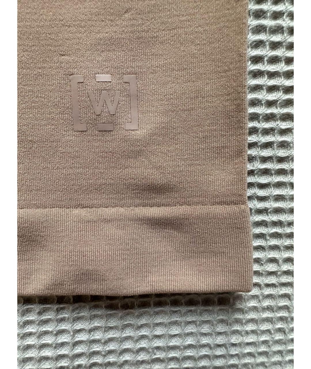 WOLFORD Бежевая полиамидовая майка, фото 3