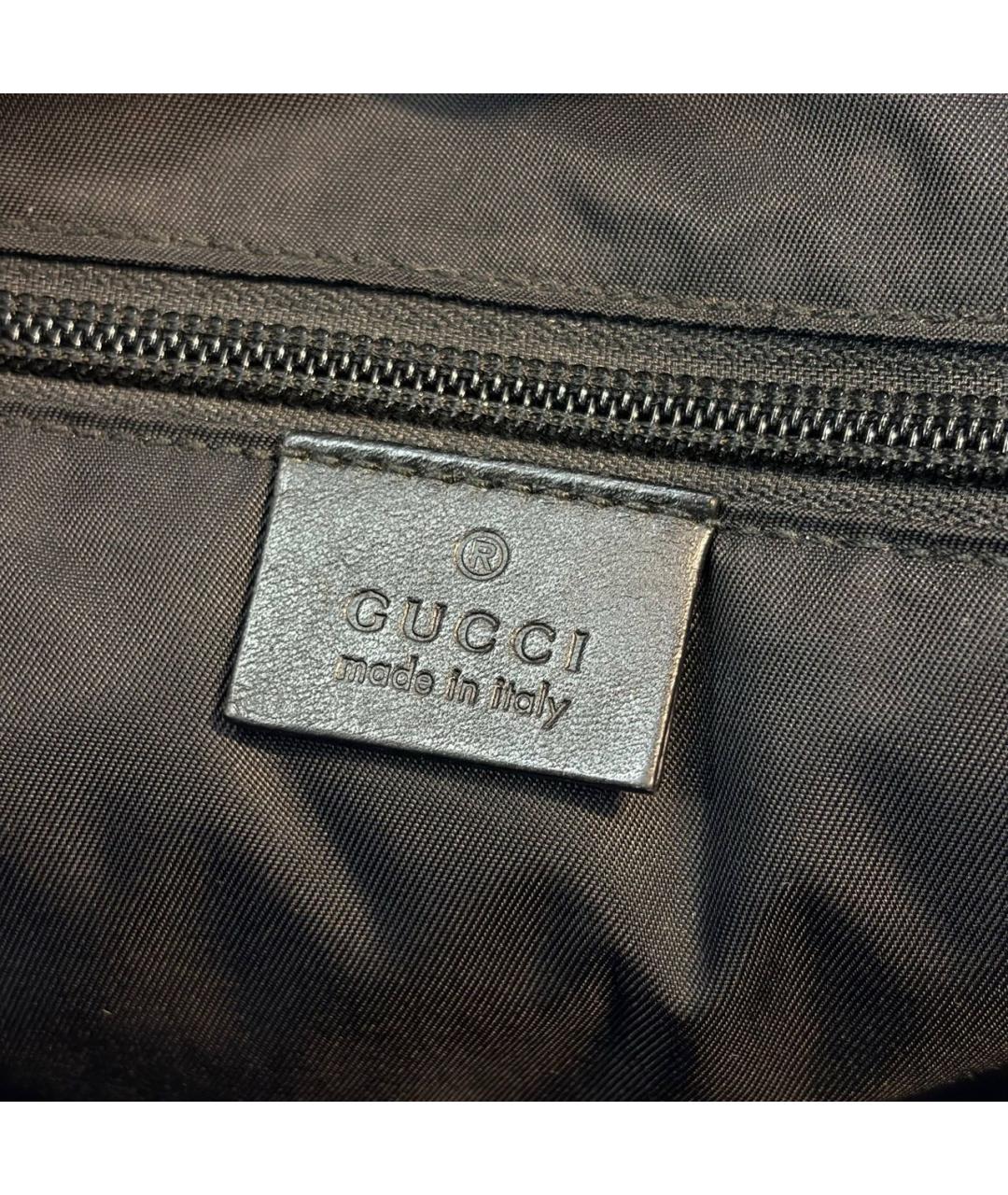GUCCI Черный портфель, фото 5