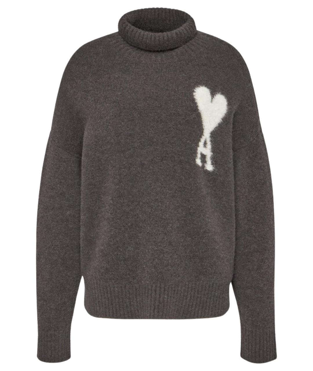 Ami Paris Серый джемпер / свитер, фото 1