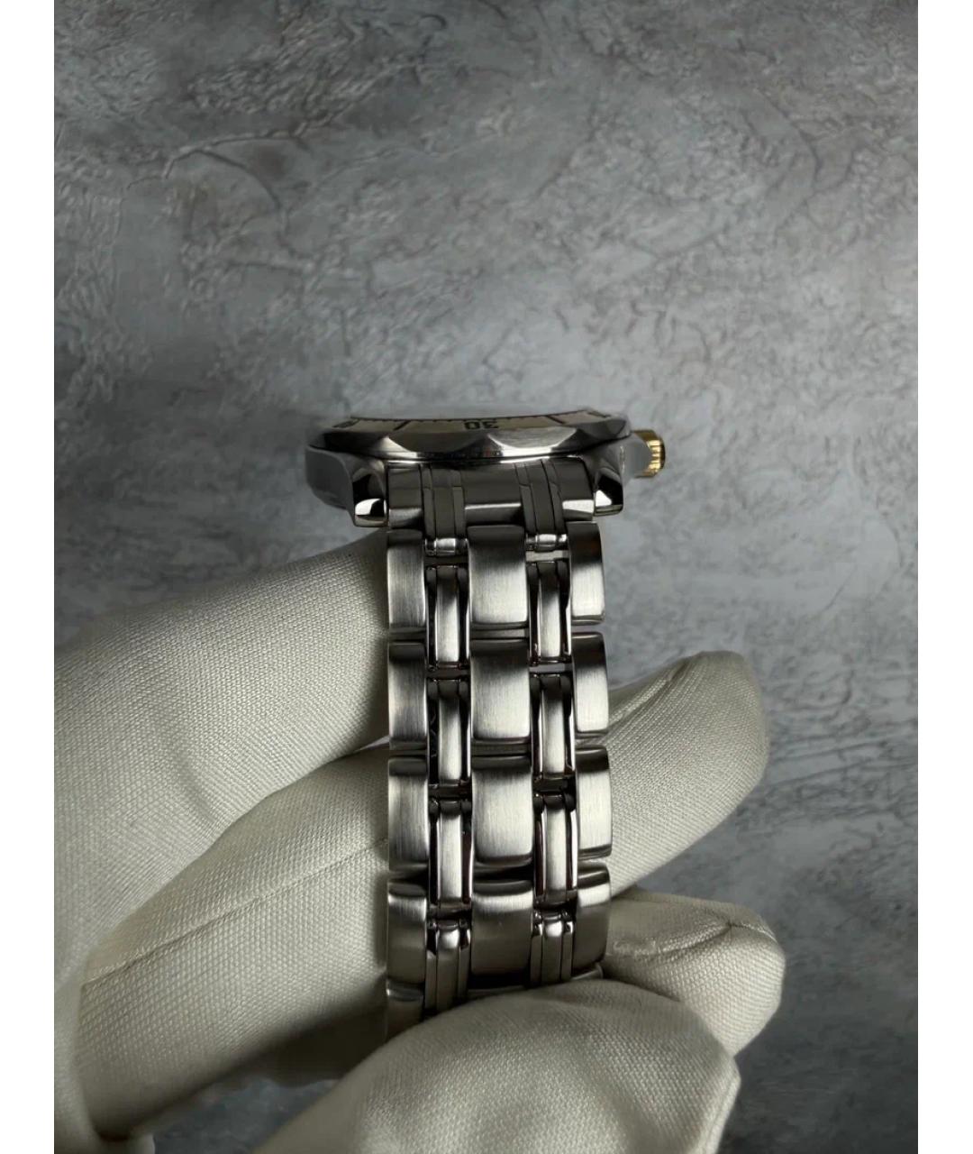 OMEGA Синие часы из желтого золота, фото 5