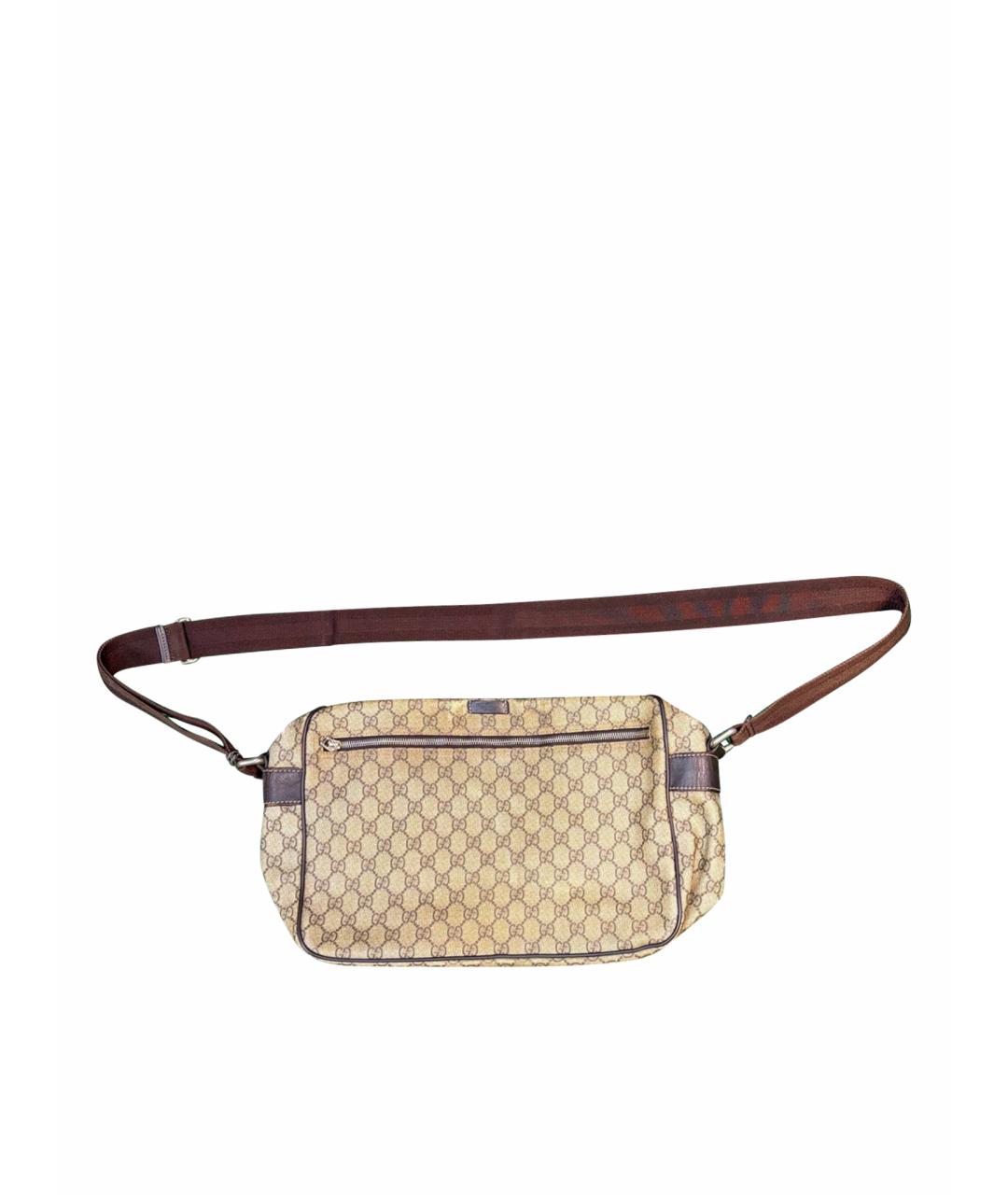 GUCCI Бежевая сумка на плечо, фото 1