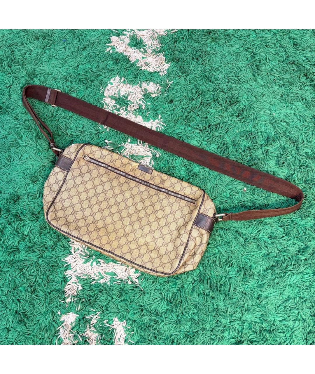 GUCCI Бежевая сумка на плечо, фото 6