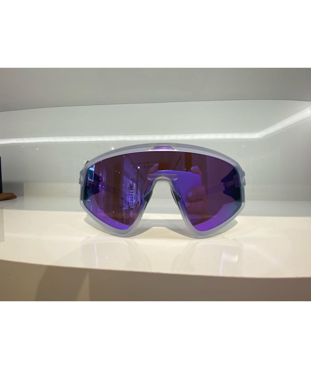 OAKLEY Белые пластиковые солнцезащитные очки, фото 4