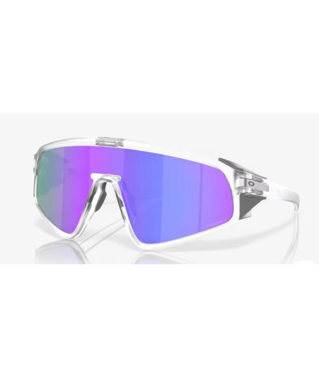 OAKLEY Белые пластиковые солнцезащитные очки, фото 2