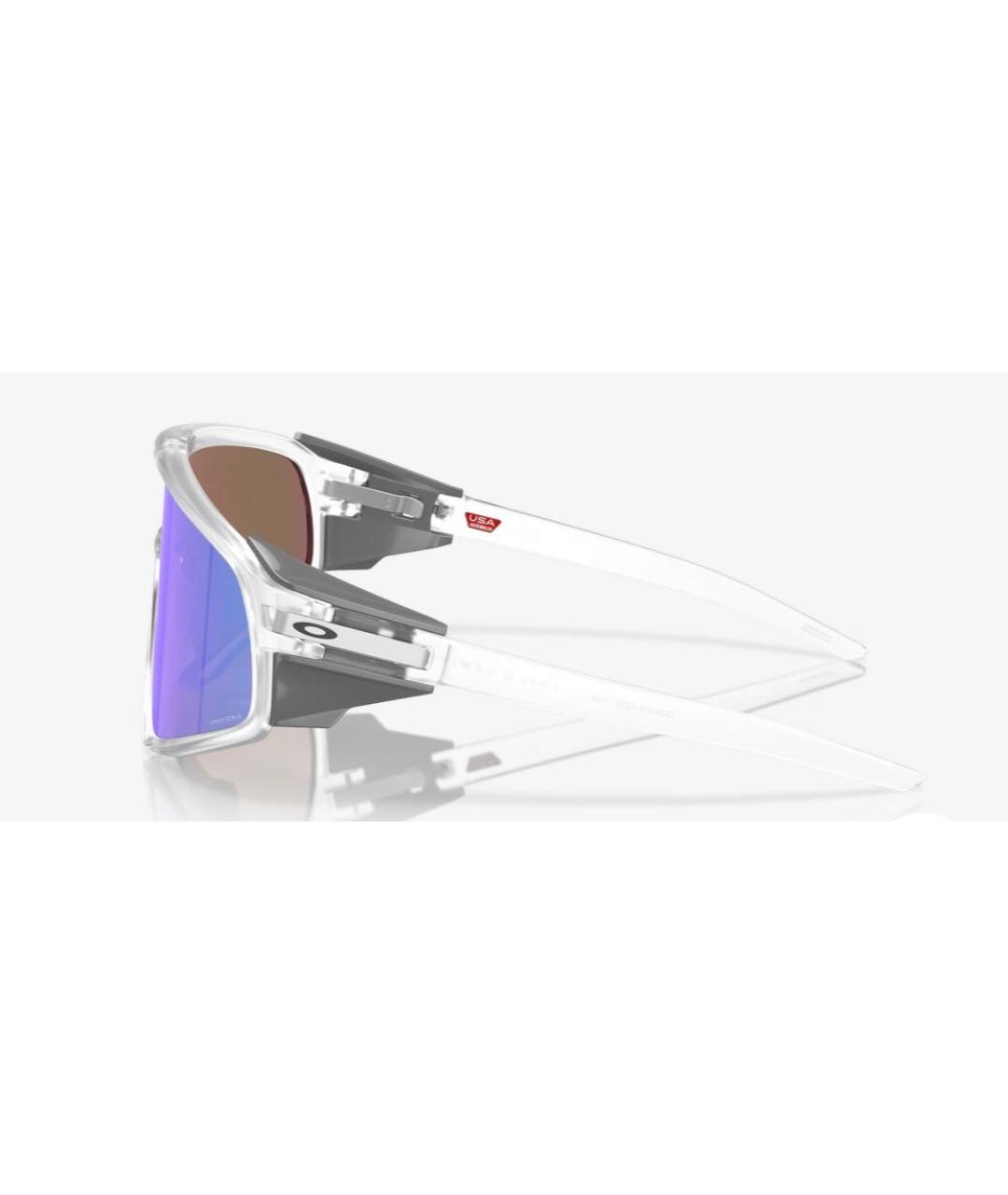 OAKLEY Белые пластиковые солнцезащитные очки, фото 3