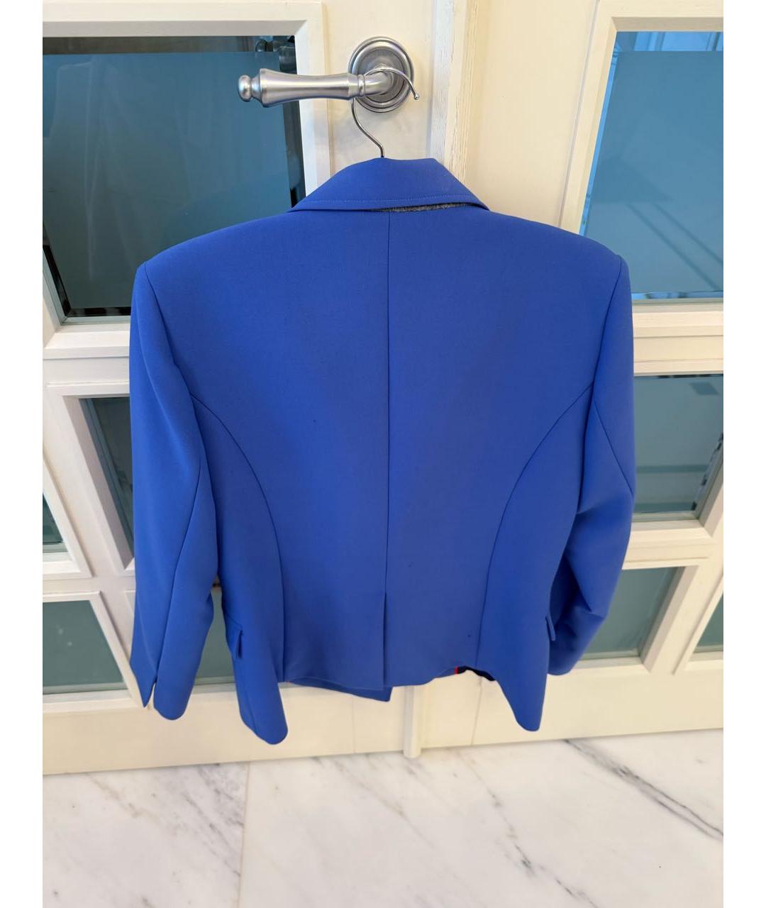 MAX&CO Синий полиэстеровый жакет/пиджак, фото 2