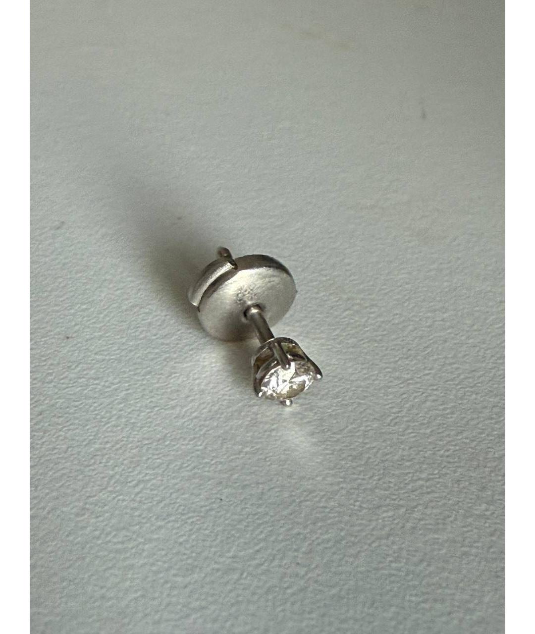 TIFFANY&CO Серебряные серьги из белого золота, фото 7