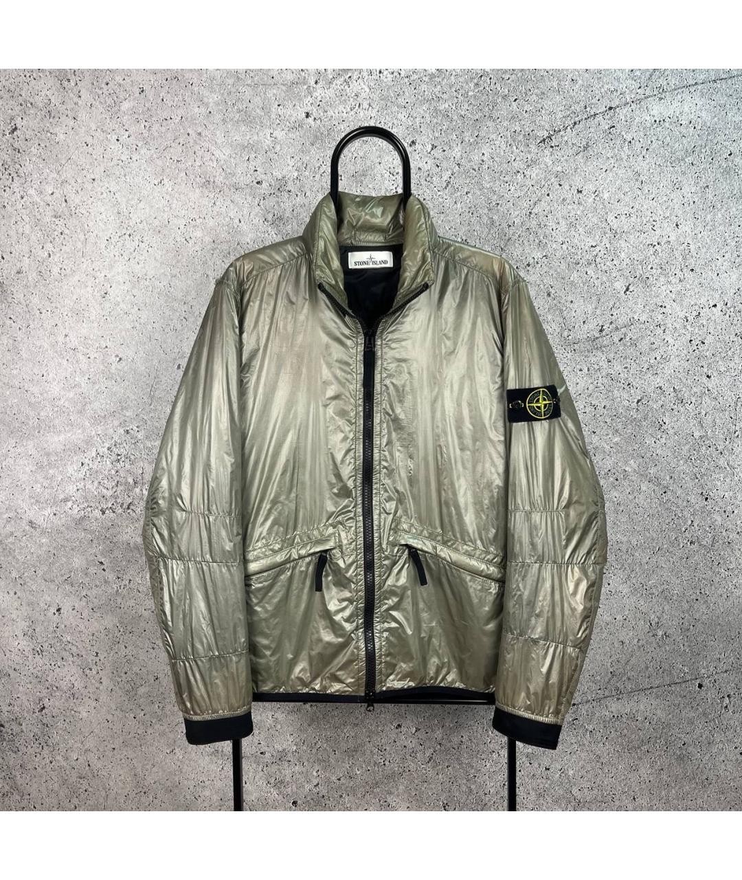 STONE ISLAND Золотая куртка, фото 9
