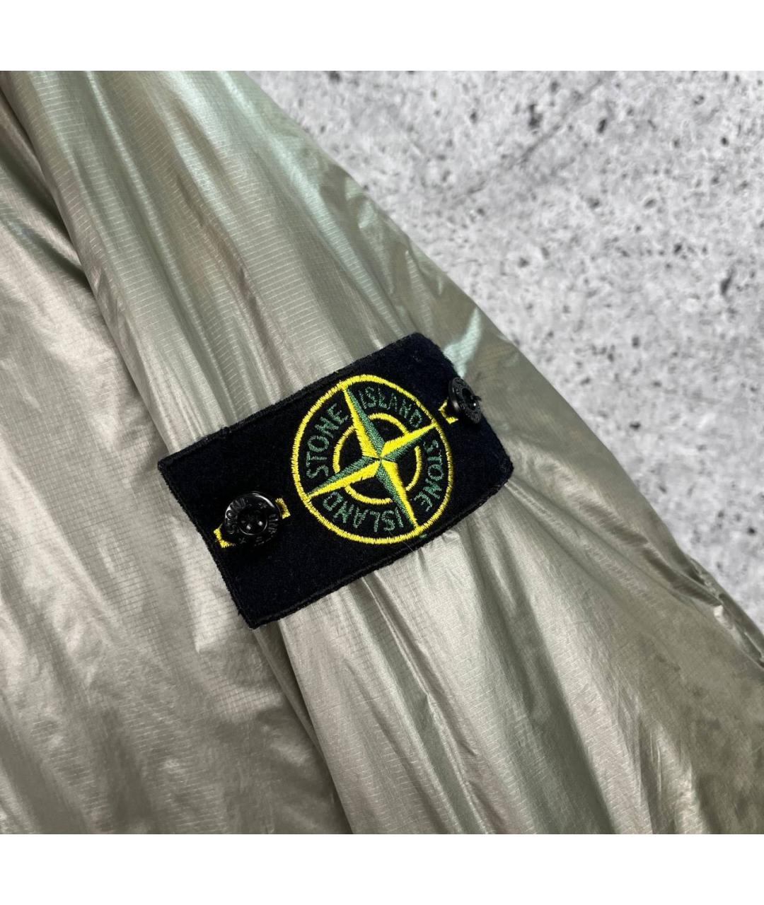 STONE ISLAND Золотая куртка, фото 3