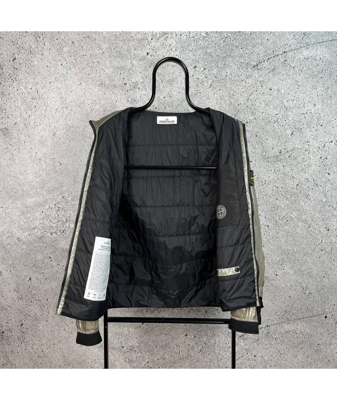 STONE ISLAND Золотая куртка, фото 5