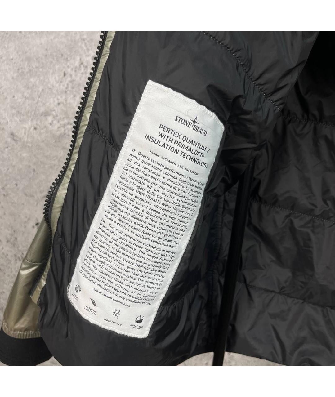 STONE ISLAND Золотая куртка, фото 4