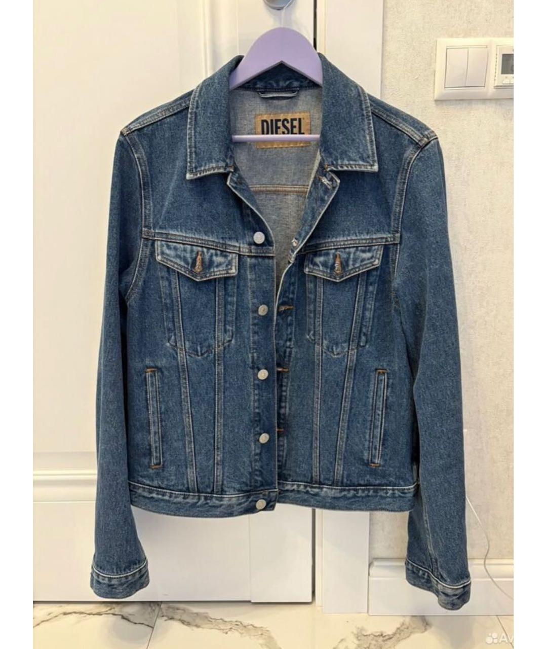 DIESEL Синяя деним куртка, фото 4