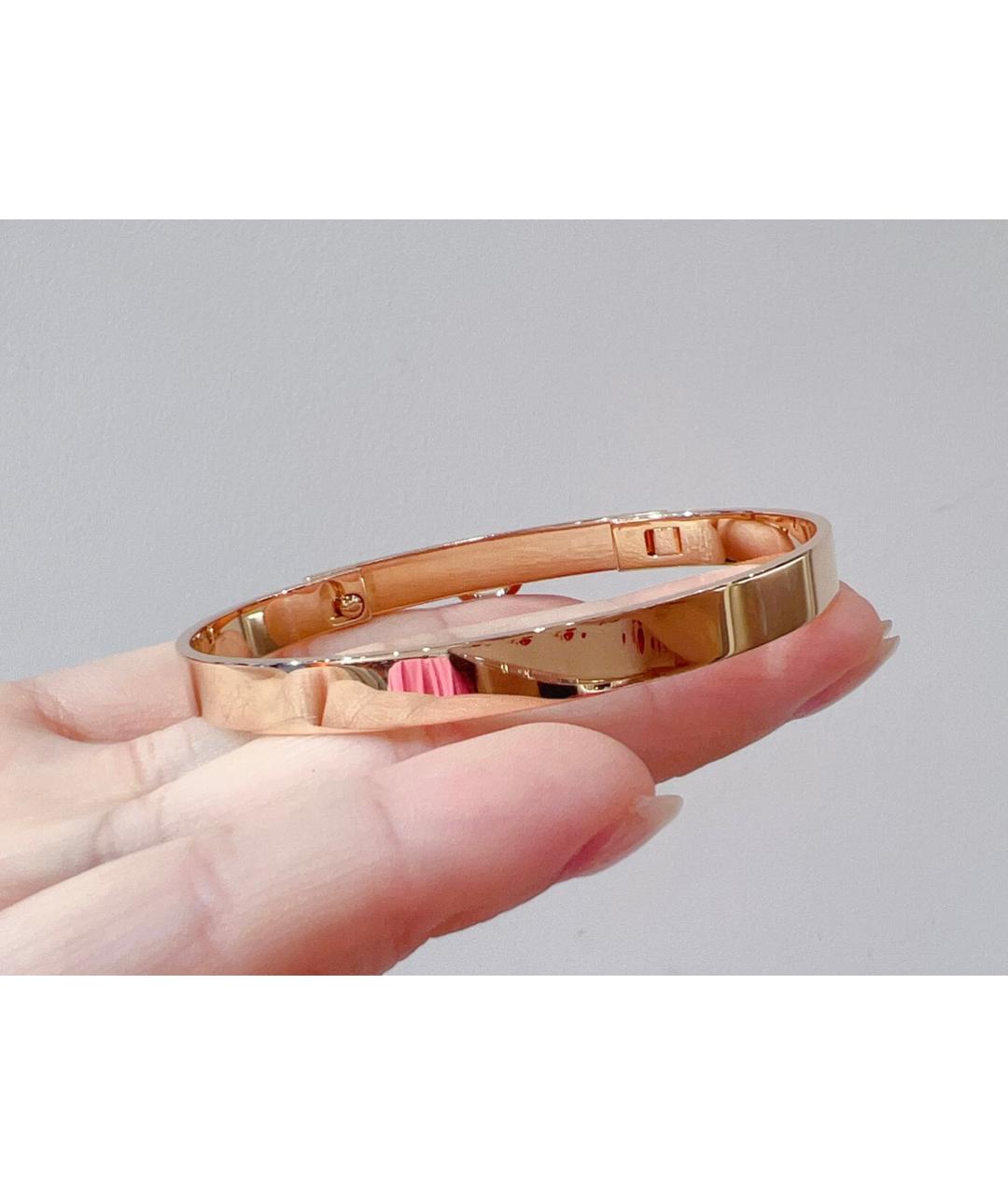 HERMES Золотой браслет из розового золота, фото 3