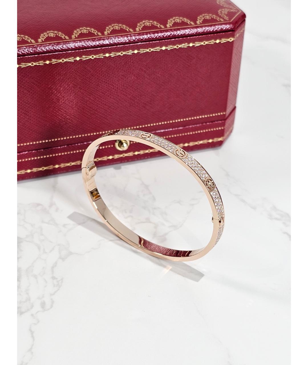 CARTIER Золотой браслет из розового золота, фото 3