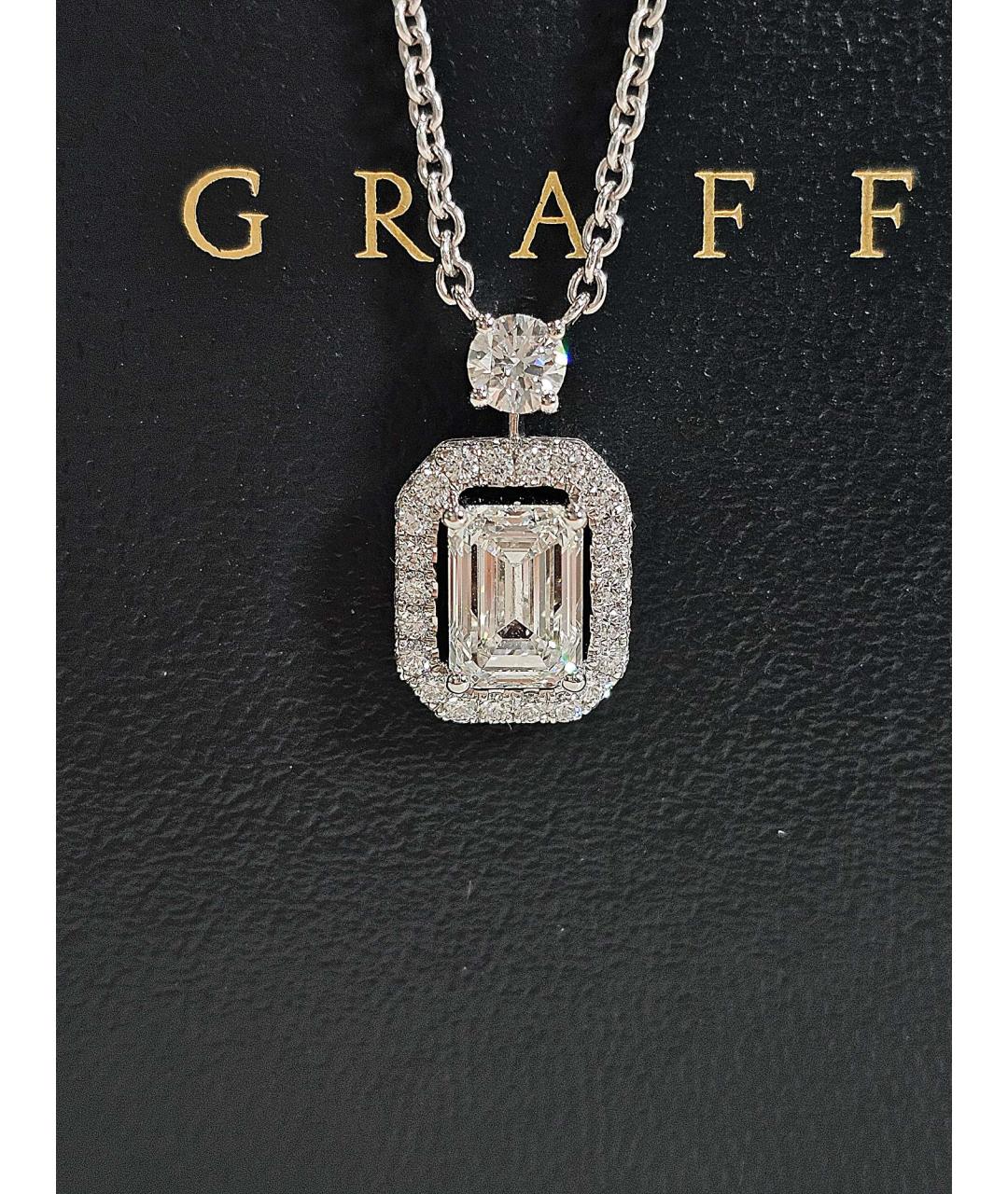 GRAFF Серебряная подвеска из белого золота, фото 3