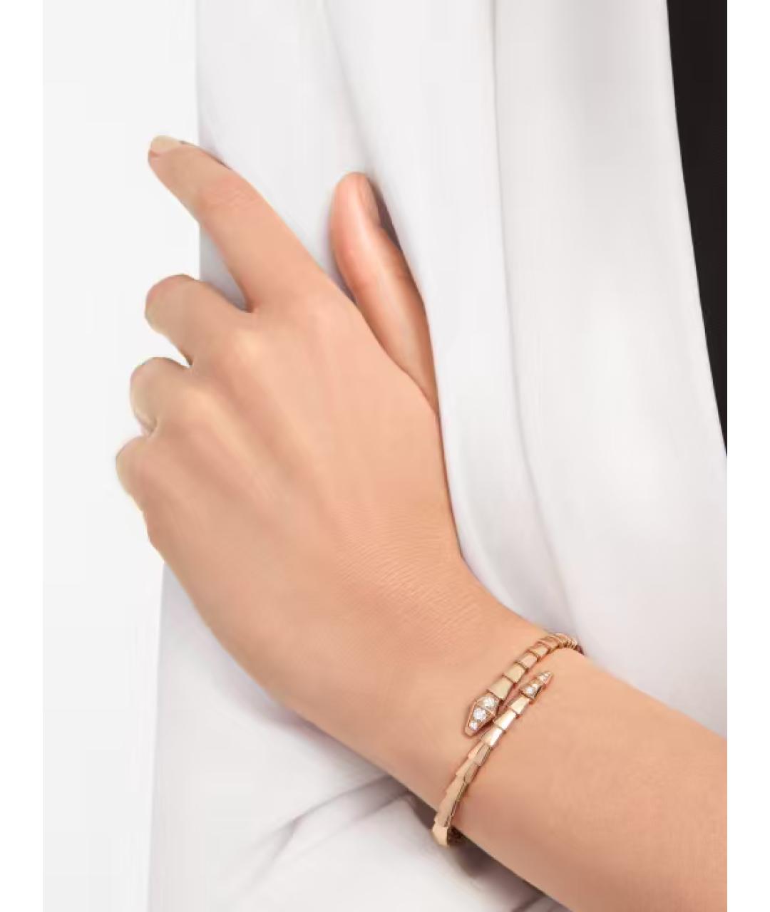 BVLGARI Золотой браслет из розового золота, фото 3