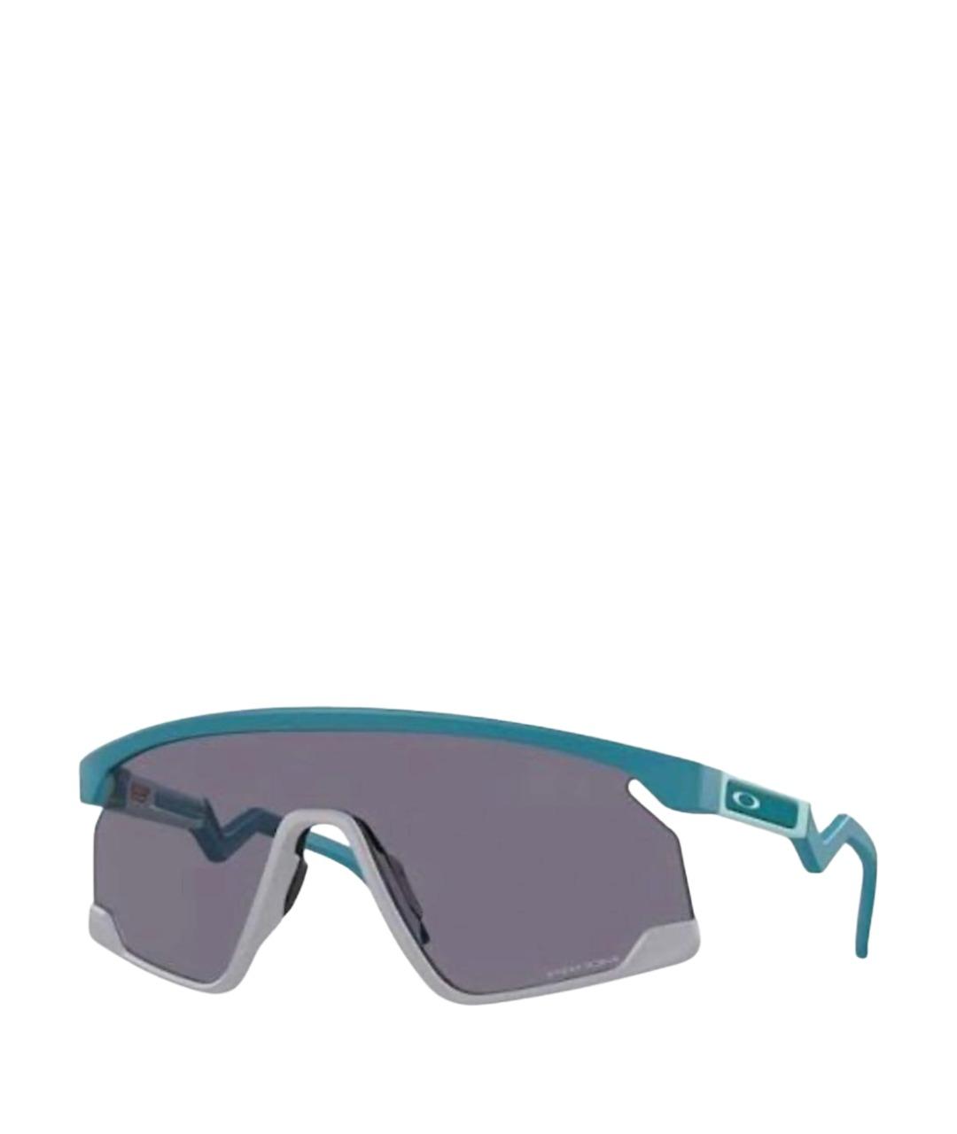 OAKLEY Бирюзовые пластиковые солнцезащитные очки, фото 1